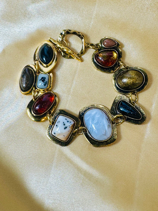 Bohemian Dynasty Gem Bracelet
