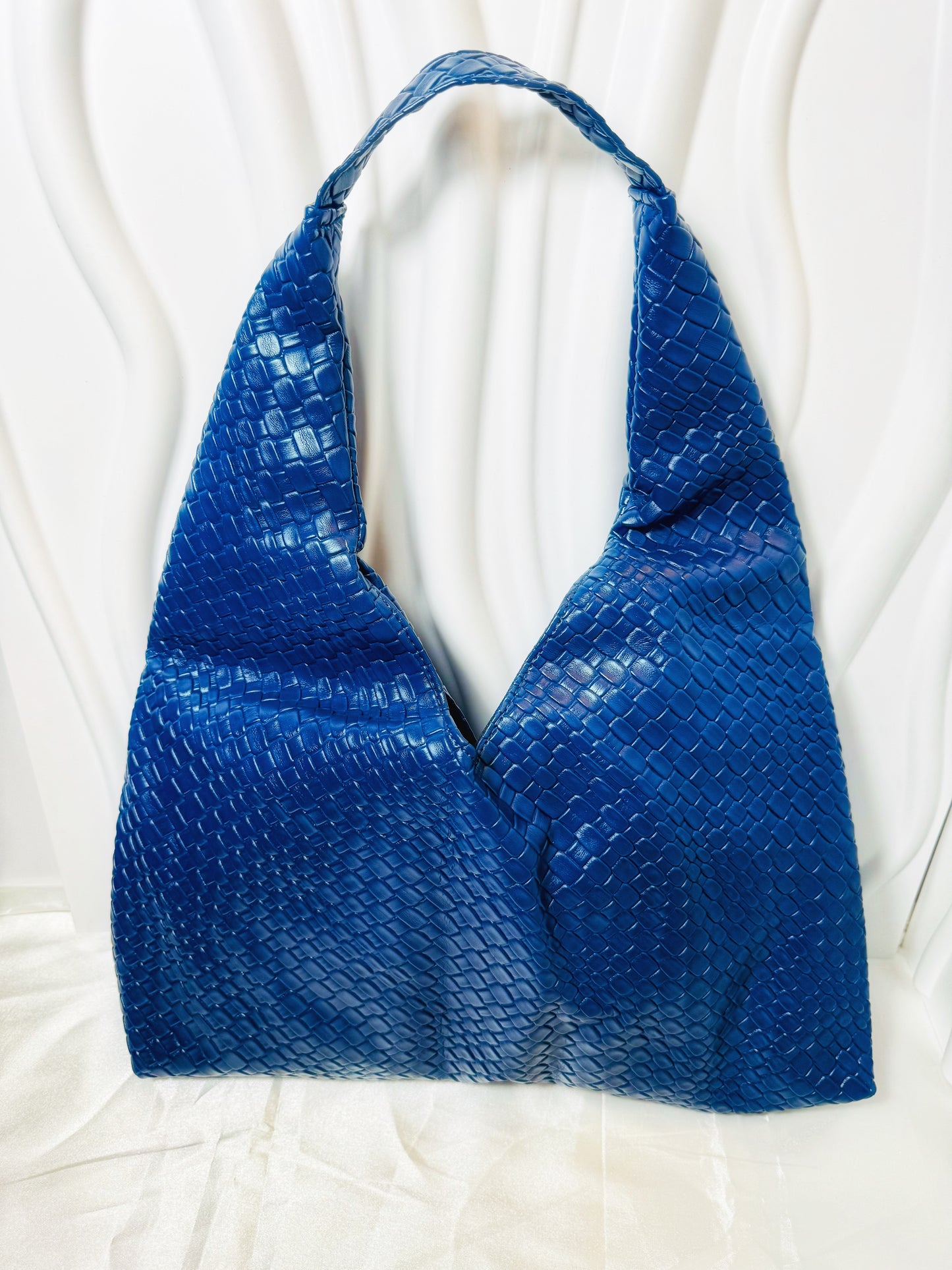 Luxe Weave Hobo Bag