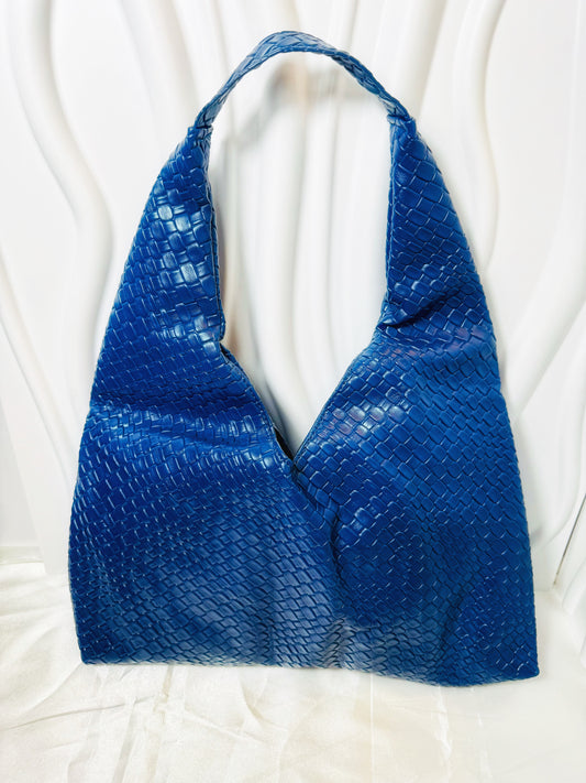 Luxe Weave Hobo Bag