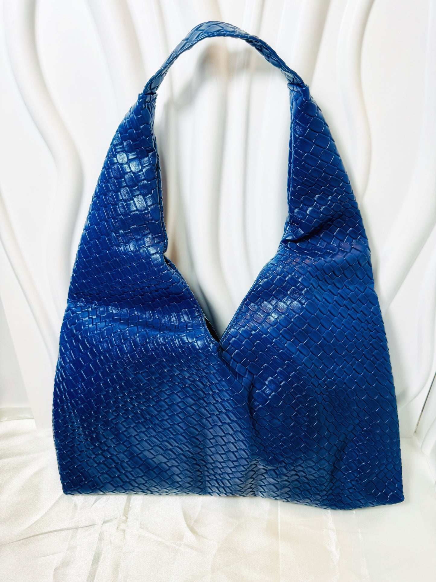 Luxe Weave Hobo Bag