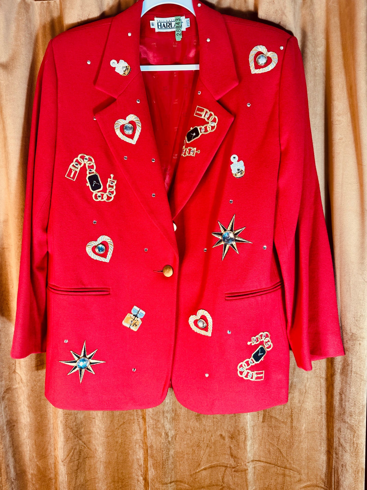 Jewel Gold Blazer