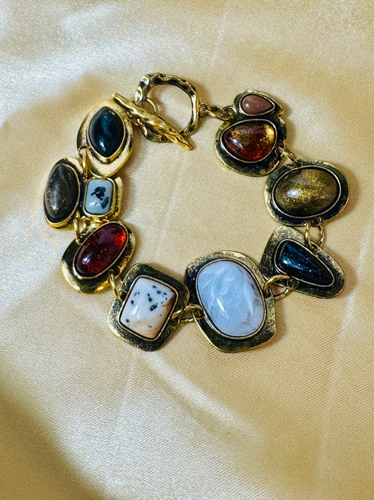 Bohemian Dynasty Gem Bracelet
