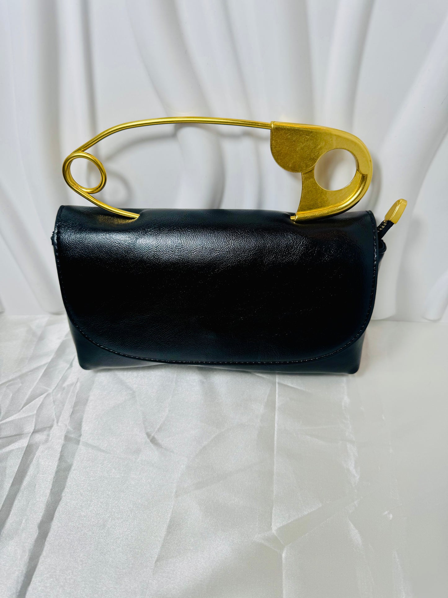 Golden Pin Clutch Bag