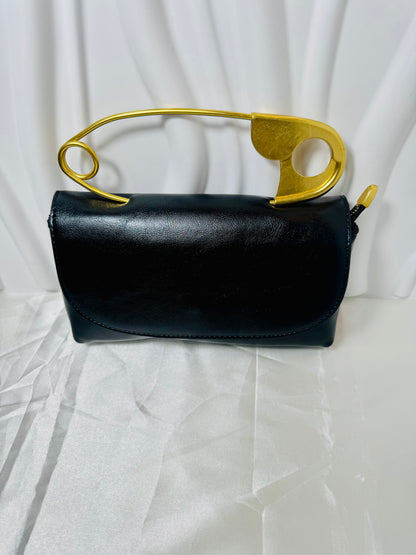 Golden Pin Clutch Bag