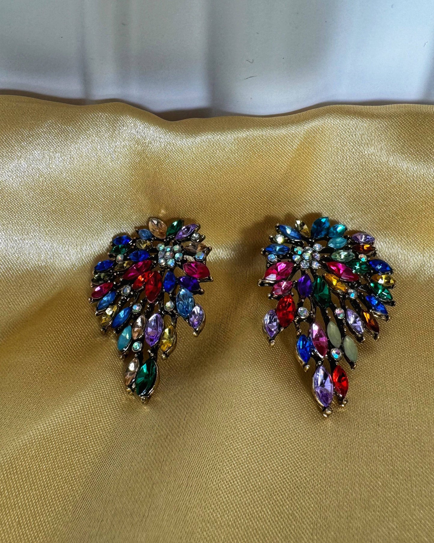 Rhinestone Stud Earrings - The Brand By Teneshia B.