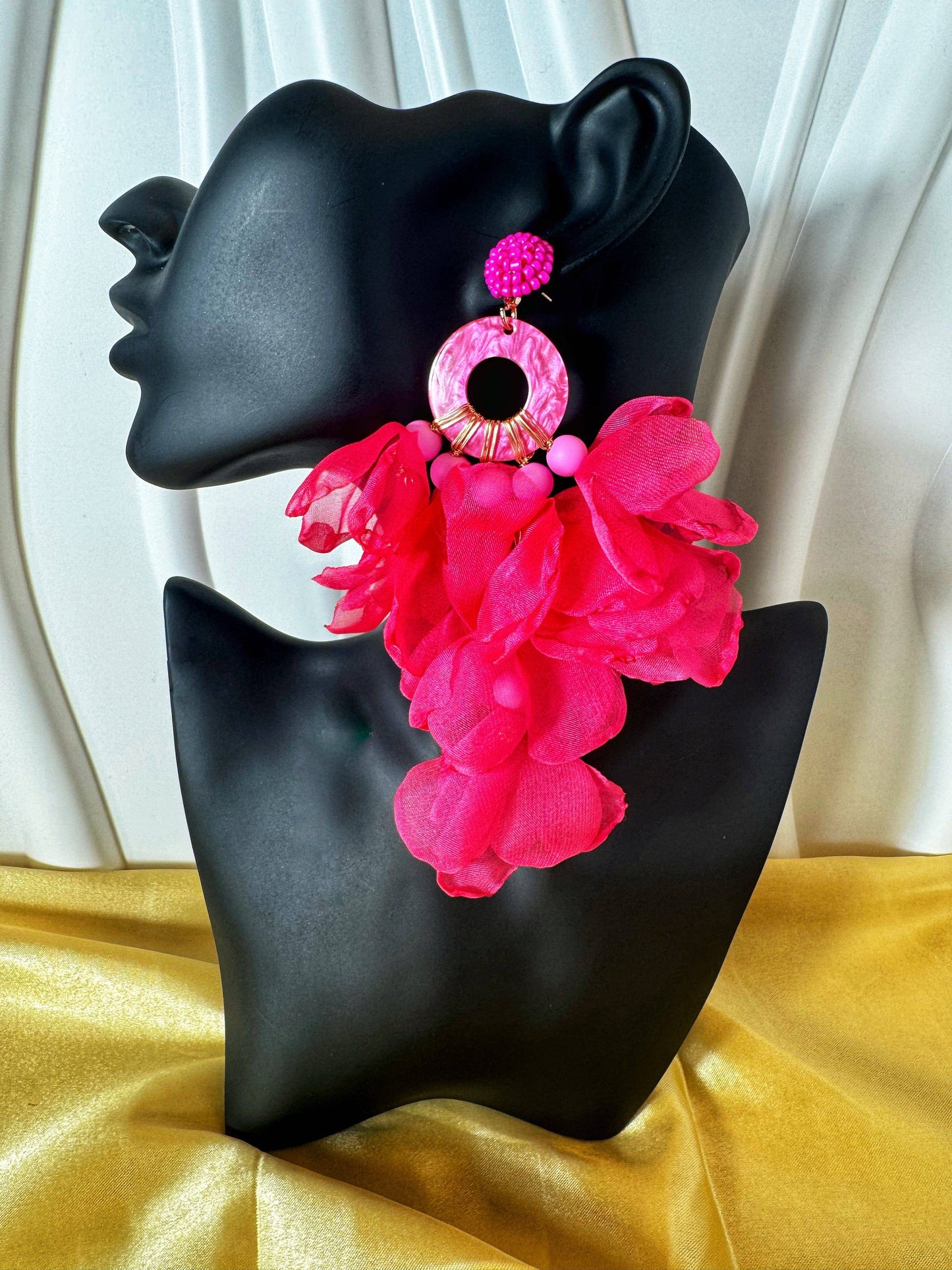 Petal Pink Earrings - The Brand By Teneshia B.