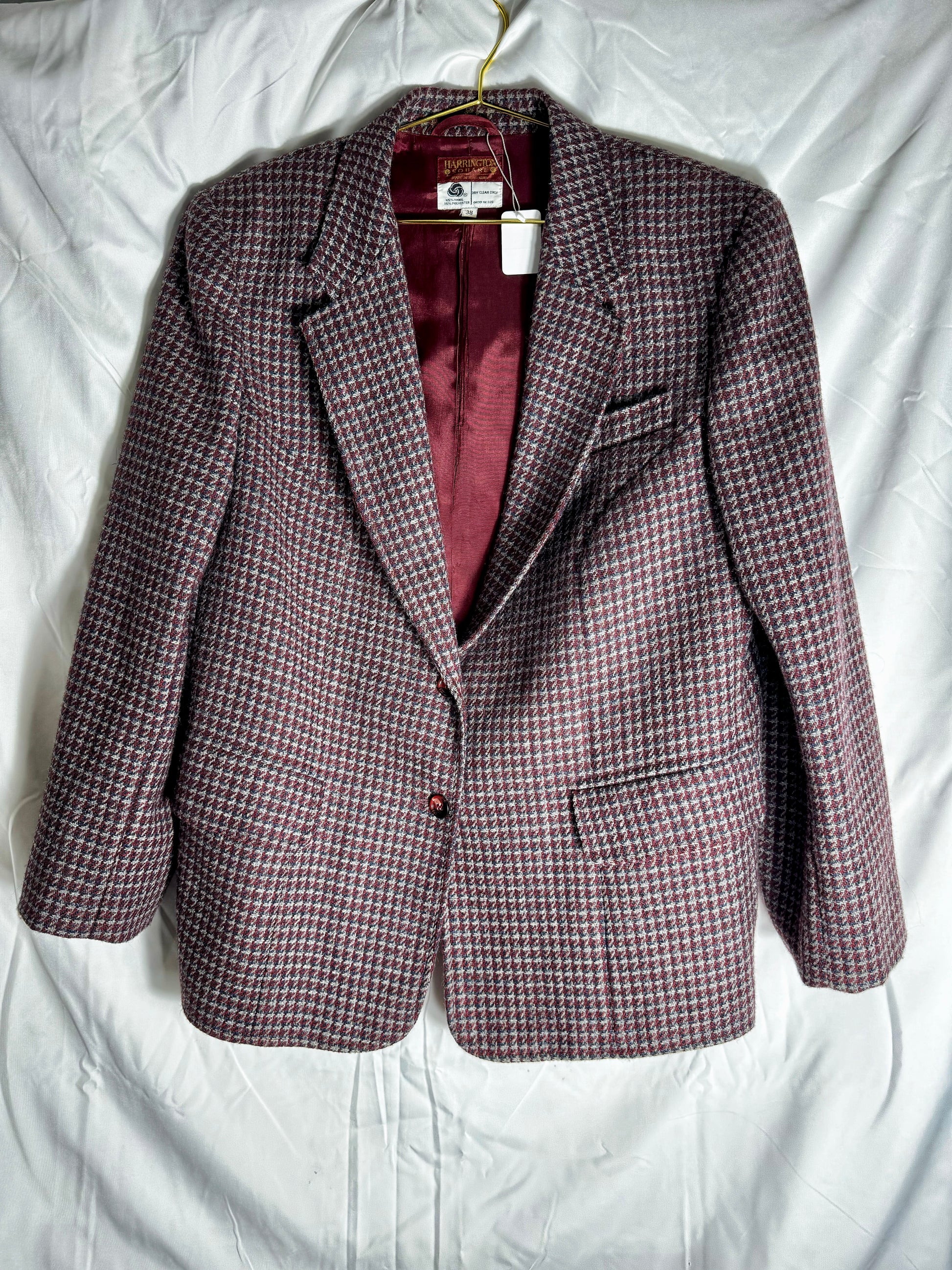 Boyfriend Houndstooth Blazer - The Brand By Teneshia B.