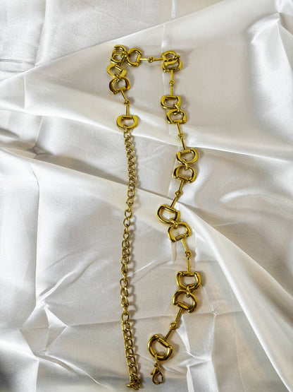 Antique Letter Waist Chain - The Brand By Teneshia B.