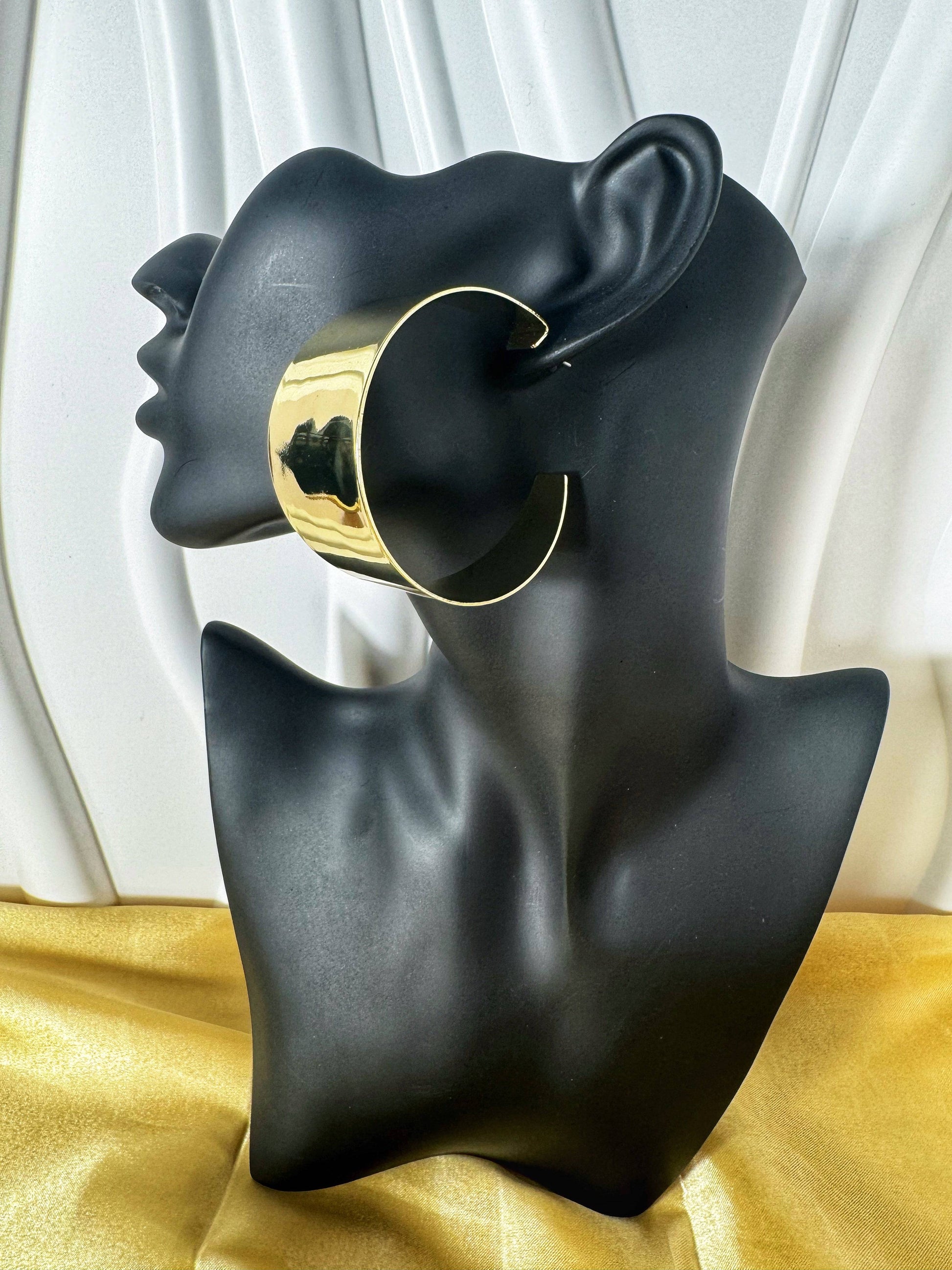 Eardrop Gold Earrings - The Brand By Teneshia B.