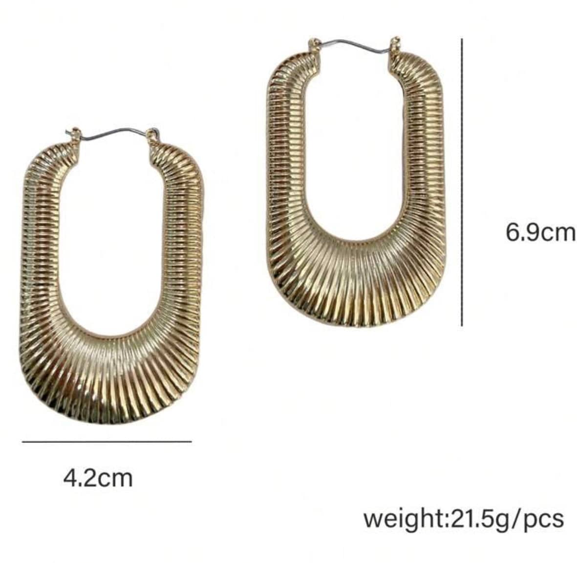 Brass Hoops - The Brand By Teneshia B.