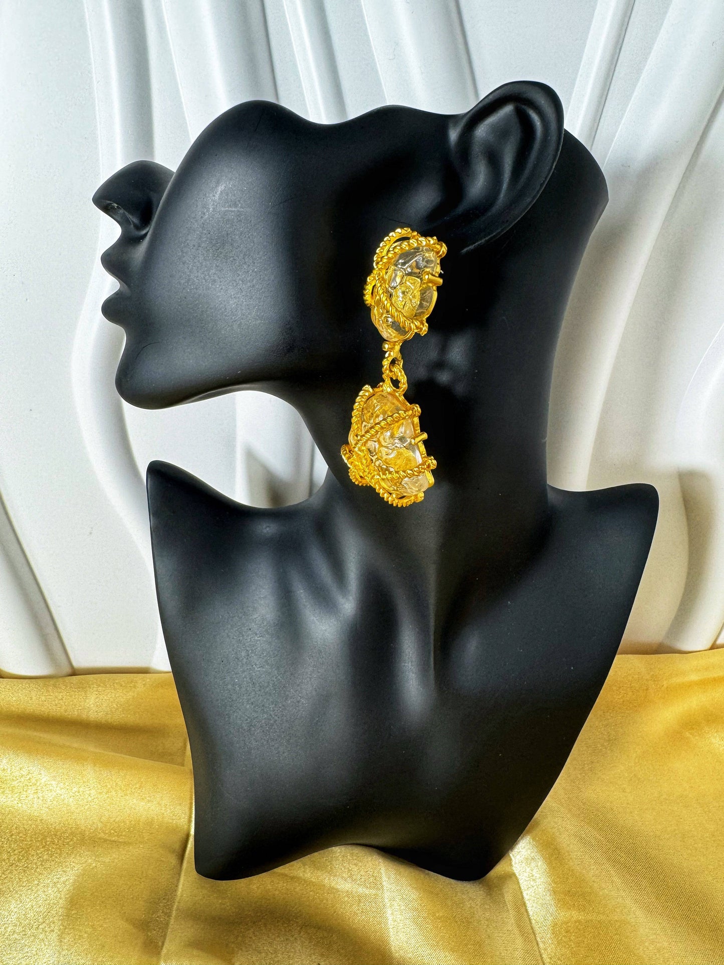 Glass Drop Earrings - The Brand By Teneshia B.