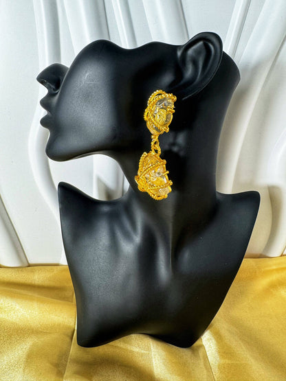 Glass Drop Earrings - The Brand By Teneshia B.