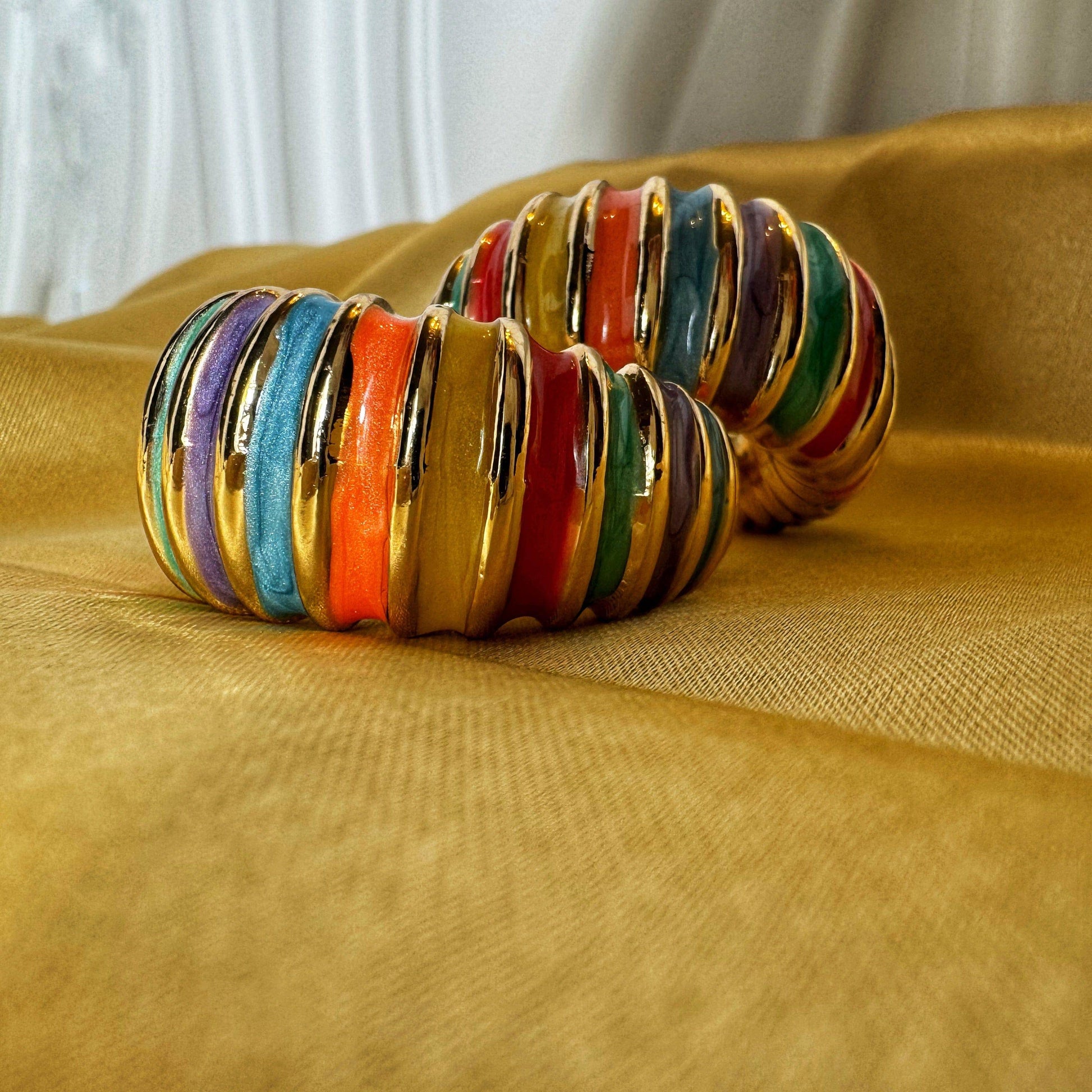 Rainbow Hoops - The Brand By Teneshia B.