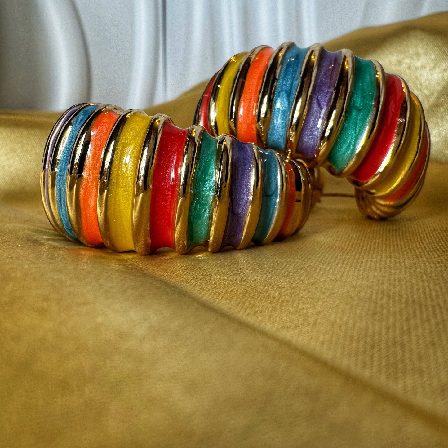 Rainbow Hoops - The Brand By Teneshia B.