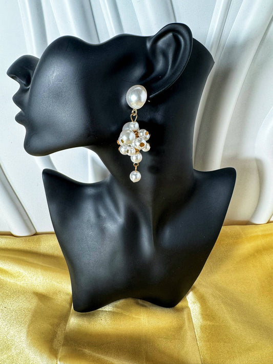 Clustered Drop Pearls - The Brand By Teneshia B.