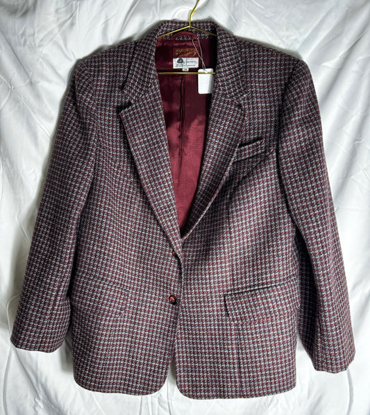 Boyfriend Houndstooth Blazer - The Brand By Teneshia B.