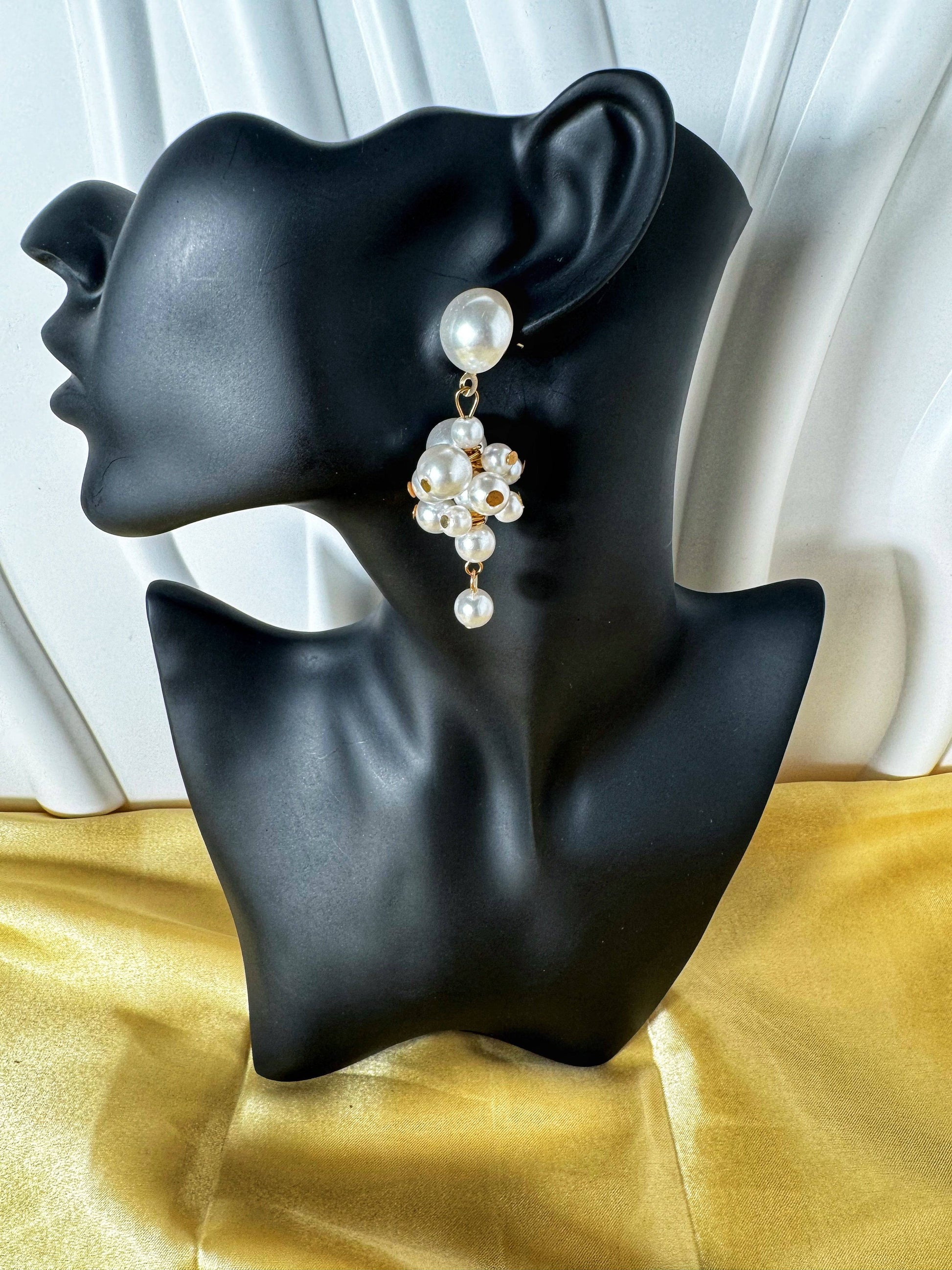 Clustered Drop Pearls - The Brand By Teneshia B.