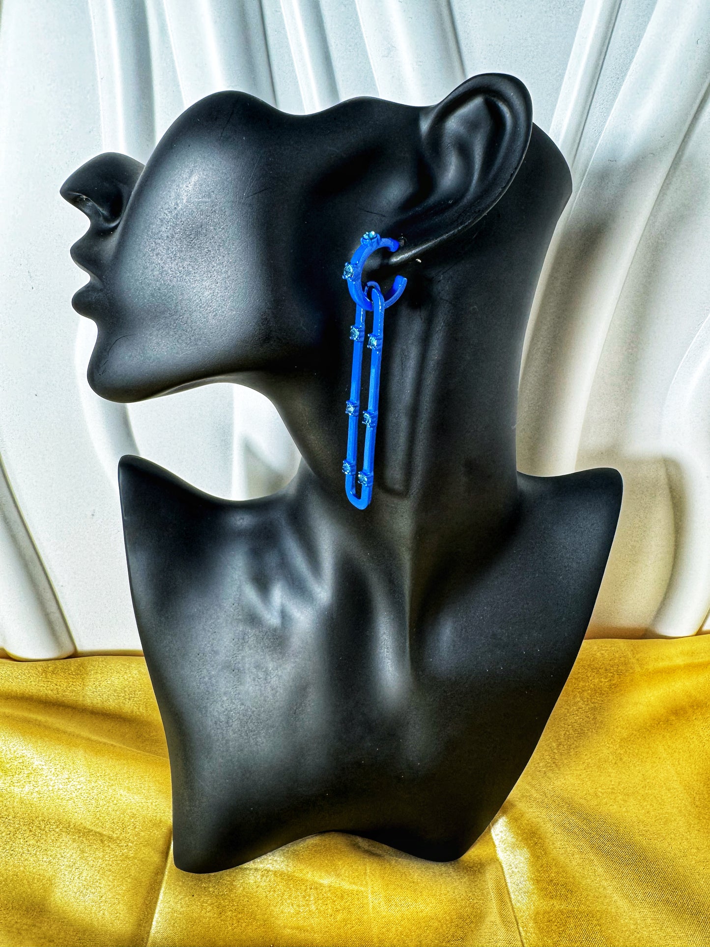 Azure Hoop Earrings - The Brand By Teneshia B.