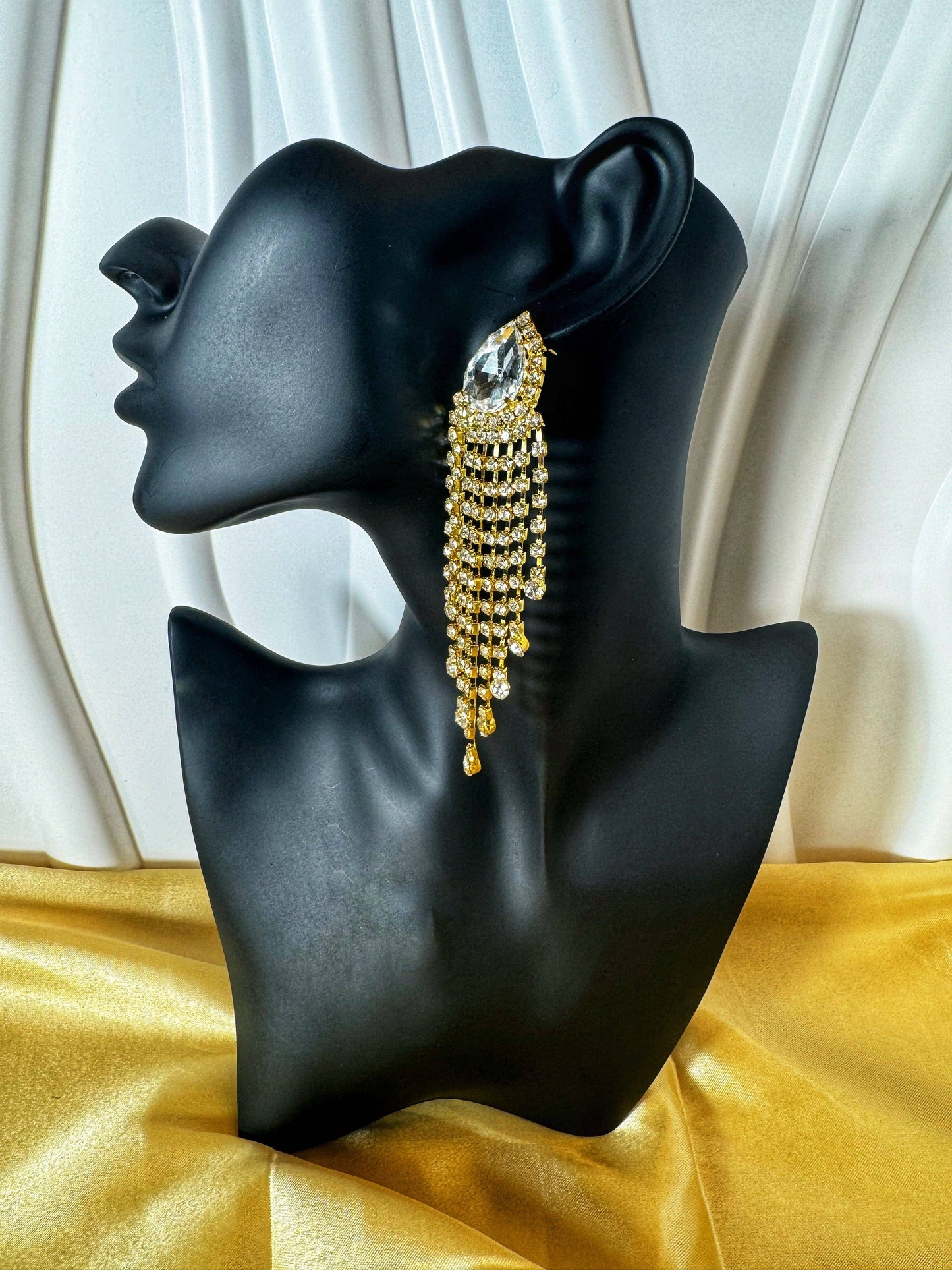 Teardrop Fringe Earrings - The Brand By Teneshia B.