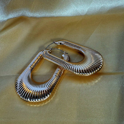 Brass Hoops - The Brand By Teneshia B.