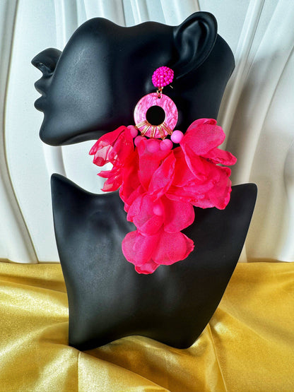 Petal Pink Earrings - The Brand By Teneshia B.