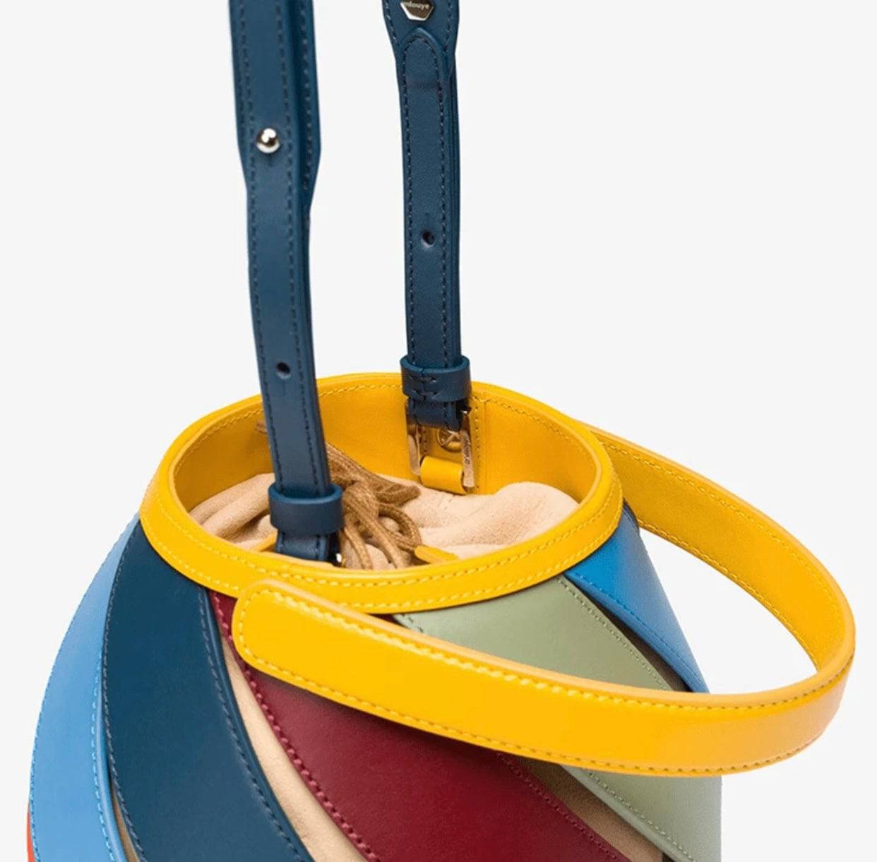 Colorful Patchwork Bucket - The Brand By Teneshia B.