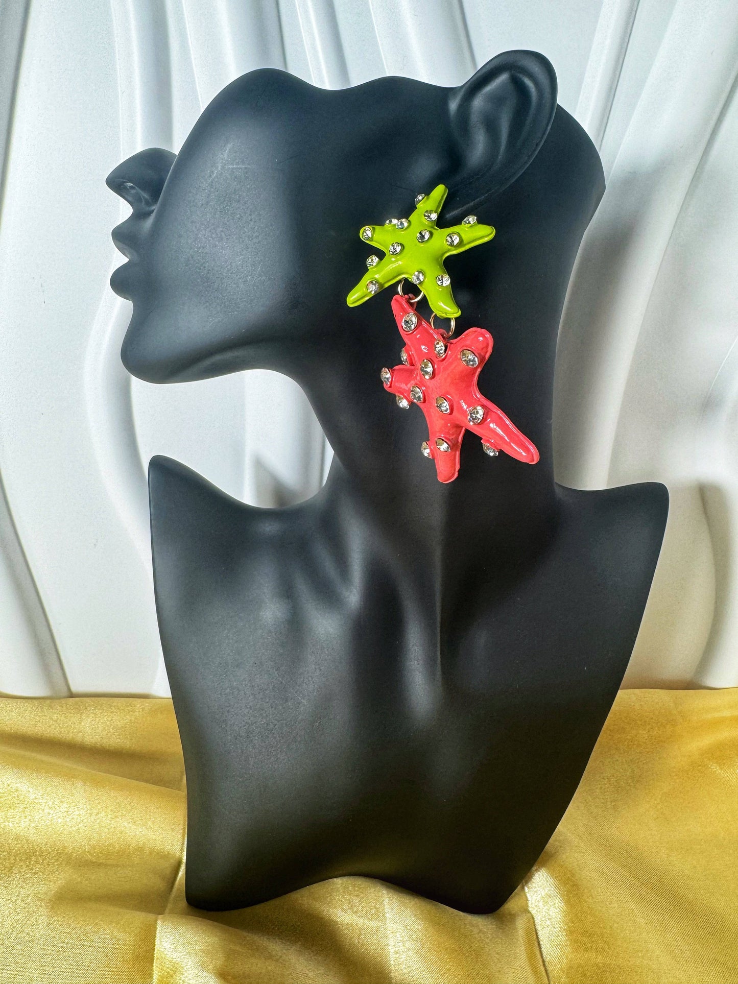 Colorful Starfish Earrings - The Brand By Teneshia B.