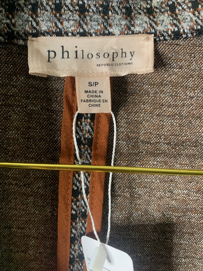 Double-Breasted Knit Jacket (Philosophy) - The Brand By Teneshia B.